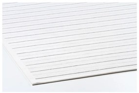 Covor reversibil cu model Narma Vao, 140 x 200 cm, alb