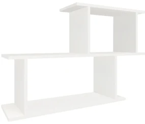 Etajera Rico haaus V2, Alba, L 100 x l 25 x H 65 cm