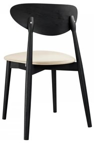 Scaun sufragerie KD 65 C (Negru + crem) . 1103478