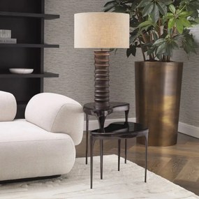 Veioza, Lampa de masa eleganta design LUX Gilardon bronz