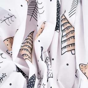 Lenjerie de pat din bumbac 4Home Frugal Winterland, 160 x 200 cm, 70 x 80 cm