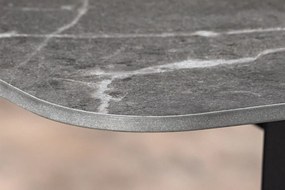 Masa dining design modern Milano antracit 160x85cm