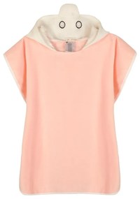 Poncho pentru copii roz din bumbac Lola – Good Morning