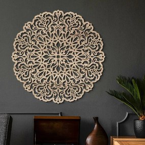 DUBLEZ | Mandala din lemn pentru perete – Pasiune