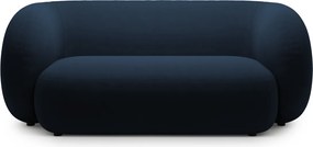 Canapea modulara 2 locuri, Kate, Micadoni, 183x99x76 cm, catifea, albastru regal