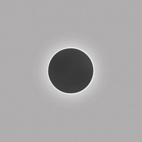 Aplica de perete cu lumina ambientala LED FORTUNA 30cm alb, negru sau auriu