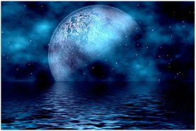 Tablou Luna deasupra mării (90x60 cm)