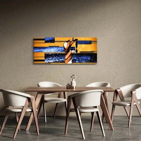 Tablou picturii abstracte (120x50 cm)