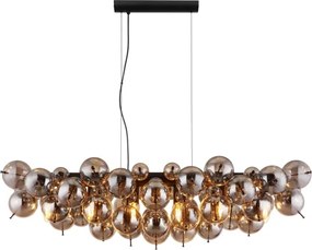 Globo 15633H1S - Lustra suspendată pe cablu UDO 6xE14/25W/230V negru