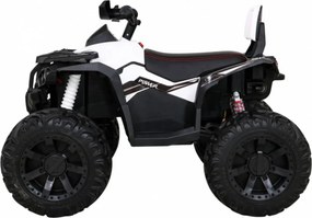 ATV Electric cu acumulator pentru copii NOVOKIDS™ PowerQuad PRO , Cu melodii si lumini, Lungime 103 cm, 3-8 ani , Max 35 kg , Roti EVA, 12V, 4