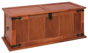 vidaXL Cufăr de depozitare, 90 x 45 x 40 cm, lemn masiv de salcâm