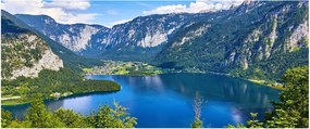 Tablou - Lacul Hallstatt, Hallstatt, Austria (120x50 cm)