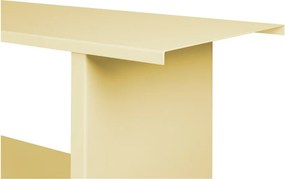 Bibliotecă galbenă din metal 120x156x37 cm Hes – noo.ma