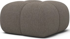 Puf Tapitat Covio 85x85x52 cm, maro Bouclé – Royal 20