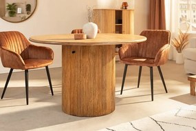 Masa cu spatiu de depozitare, lemn de mango TRES CHIC 120cm