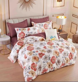 Lenjerie pat dublu, 6 Piese, Finet Premium