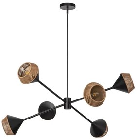 Alora Mood ALM-DAPHNE6-MB - Lustră DAPHNE cu tijă 6xE14/40W/230V