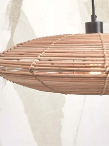 Lampadar eco din bambus cu ratan Tanami S nat/disc, nat