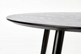 Masa Embos neagra - d120xh75 cm