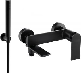 Mexen Zero R70 baterie de baie cu set de duș, negru - 7113R70-70