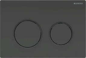 Clapeta de actionare Geberit Omega20 negru lucios