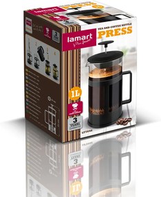 Ceainic și cafetieră Lamart LT7048Press, 1 l