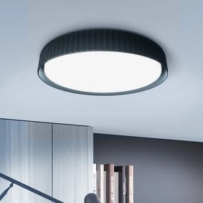 Brilagi - Plafonieră LED dimerizabilă LUCIA LED/48W/230V Ø 41 cm neagră + telecomandă
