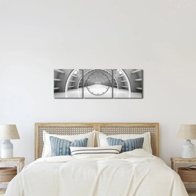 Tablou - Pasaj 3D (cu ceas) (90x30 cm)