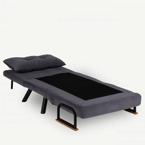 Fotoliu Extensibil Sando Single, Gri