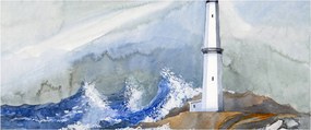 Tablou cu pictura farului (120x50 cm)