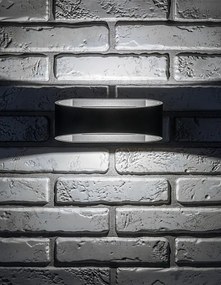 Rabalux 77179 - Aplica de perete LED pentru exterior GERLA, 9W, 230V, IP54, antracit