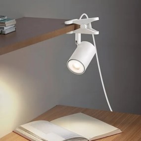 Immax NEO 08292L - Lampă cu clemă PUNTO 1xGU10/9W/230V albă