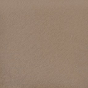 Canapea de o persoana, cappuccino, 60 cm, piele ecologica Cappuccino, 92 x 77 x 80 cm