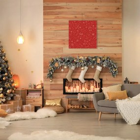 Tablou pe panza canvas Ornamente de Crăciun Decor de iarnă