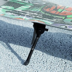 AIYAPLAY Trotinetă copii 6-12 ani, trotinetă pliabilă cu 2 roți, reglare în înălțime, pentru fete și băieți, scooter verde | Aosom Romania