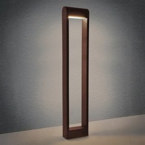 Brilagi - Lampă LED de exterior CROTONE, 7 W, 230 V, maro, IP54, 80 cm