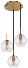 Lustra cu 3 pendule design modern ADARA 15462H1 GL