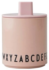 Cană pentru copii Design Letters Eat &amp; Learn, roz