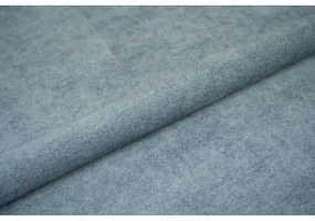 Pat matrimonial albastru tapițat cu spațiu de depozitare cu somieră 180x200 cm Thessa Pillow – Bonami Selection