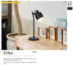 Veioza/Lampa de masa metal design decorativ Erika