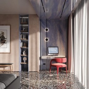 Mini Spot LED pentru sina magnetica Points S Exility 3000K 2W 24 grade