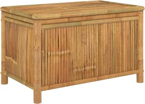 vidaXL Cutie de depozitare de grădină, 90x52x55 cm, bambus