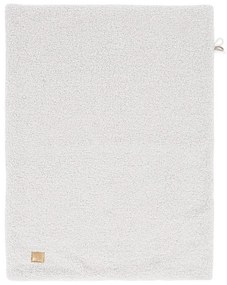 Pătură pentru copii albă din sherpa 100x77 cm – Meowbaby