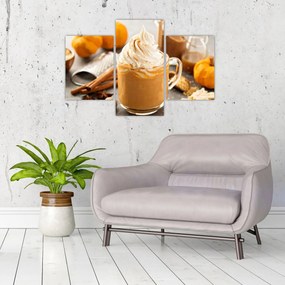 Tablou - Cafea cu lapte de dovleac (90x60 cm)