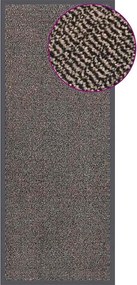 vidaXL Covoraș de intrare cu smocuri, maro închis, 60x150 cm