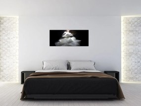 Tablou cu floare de lotus (120x50 cm)