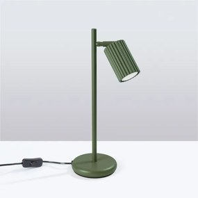 Lampă de masă Sollux SL.1624 KARBON 1xGU10/10W/230V verde