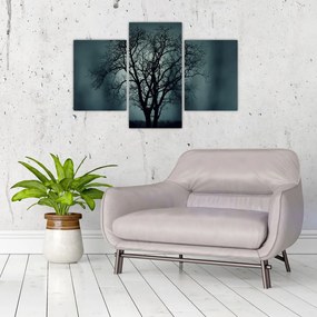 Tablou copaci în eclipsă (90x60 cm)