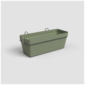 Jardinieră din plastic reciclat de agățat / de perete/cu sistem de auto-irigare 50 cm Capri – Artevasi