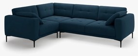 Coltar Bemy 4 locuri catifea Salvador L290 cm
